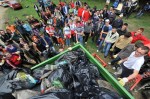 Voluntari si "recolta" actiunii de curatenie