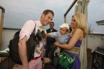 Mircea Solcanu şi Rich, Mihai (în fundal) şi Vlăduţ Bădică, Amalia Enache