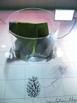 Textila visurilor mele. Ţine cald sau face răcoare în funcţie de temperatura exterioară. Inspirată din structura conurilor de pin.
