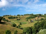 Muntii Trascaului (Apuseni) Perspectivă aprobată de Omid (vedere spre vest)