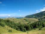 Muntii Trascaului (Apuseni) Perspectivă aprobată de Omid (vedere spre nord)