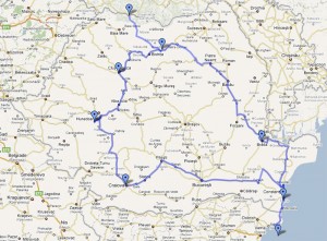 Turul României în zece zile
